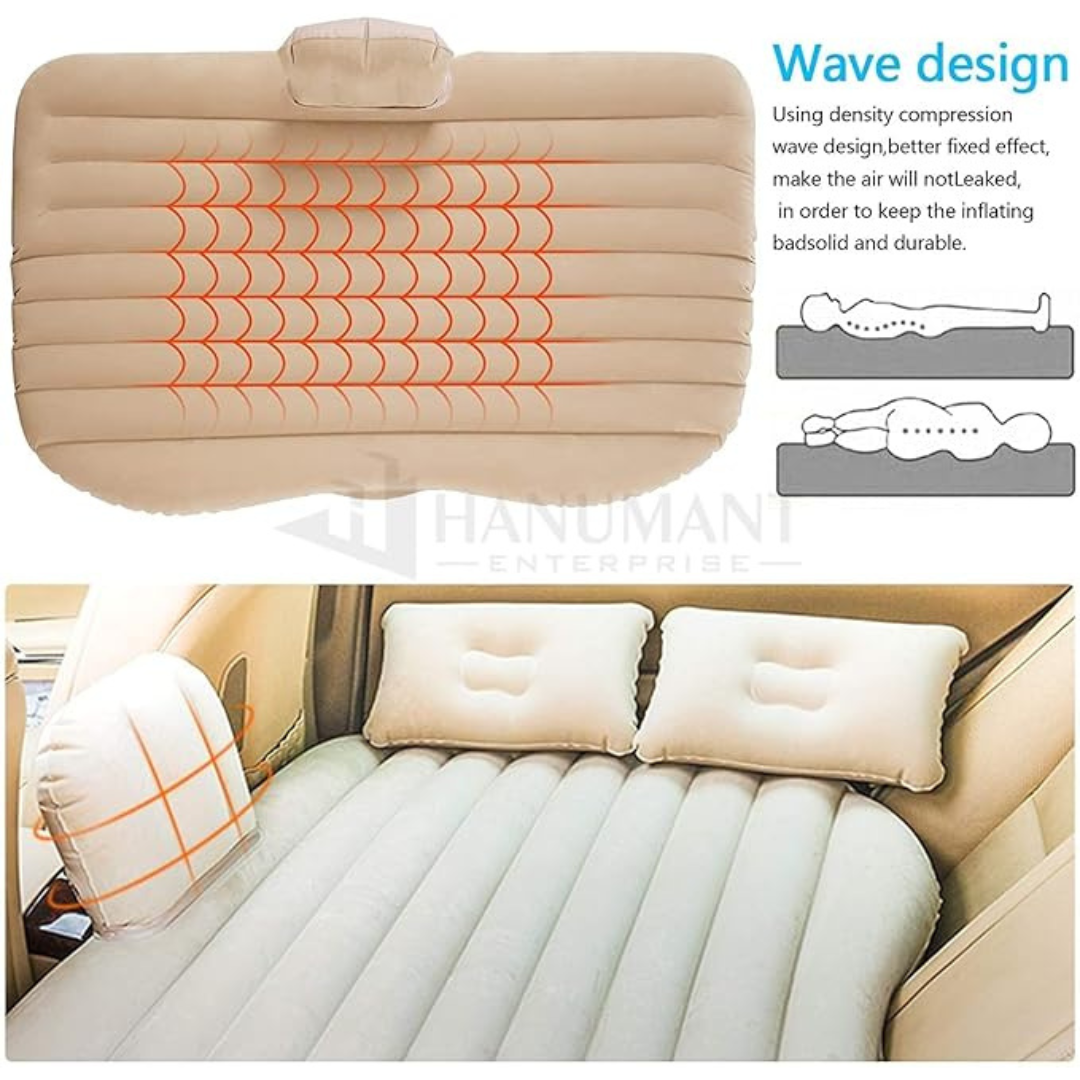 Zorill Universal Car Inflatable Bed for Travel Comfort High Quality
