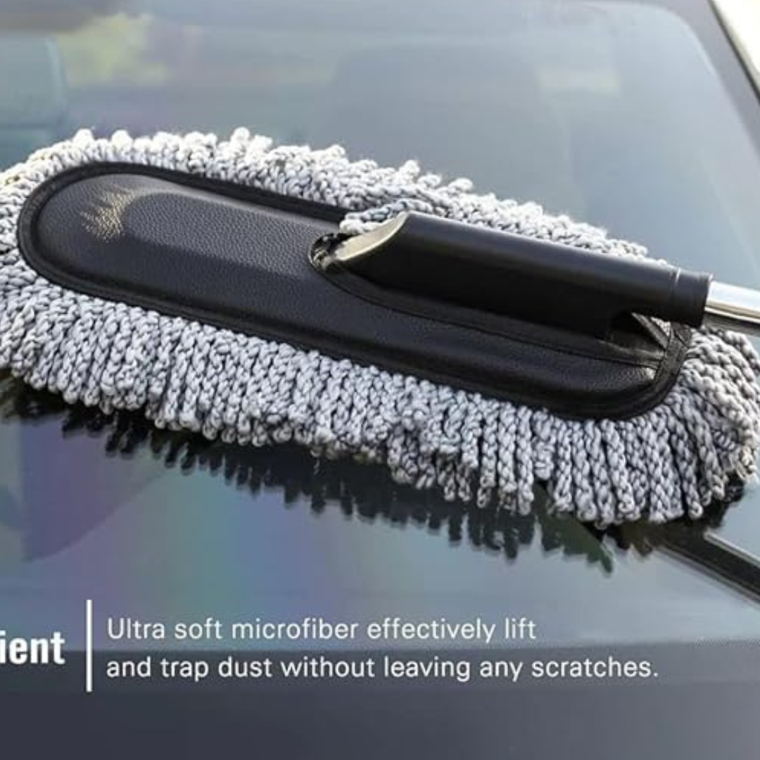 Zorill Extendable Microfiber Car Duster Brush – Scratch-Free