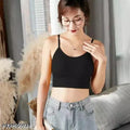 Combo Pack of 2 New Stylish Women Short Bralette Sports Gyming Running Bra (Brown Grey Black Any 2 Color)