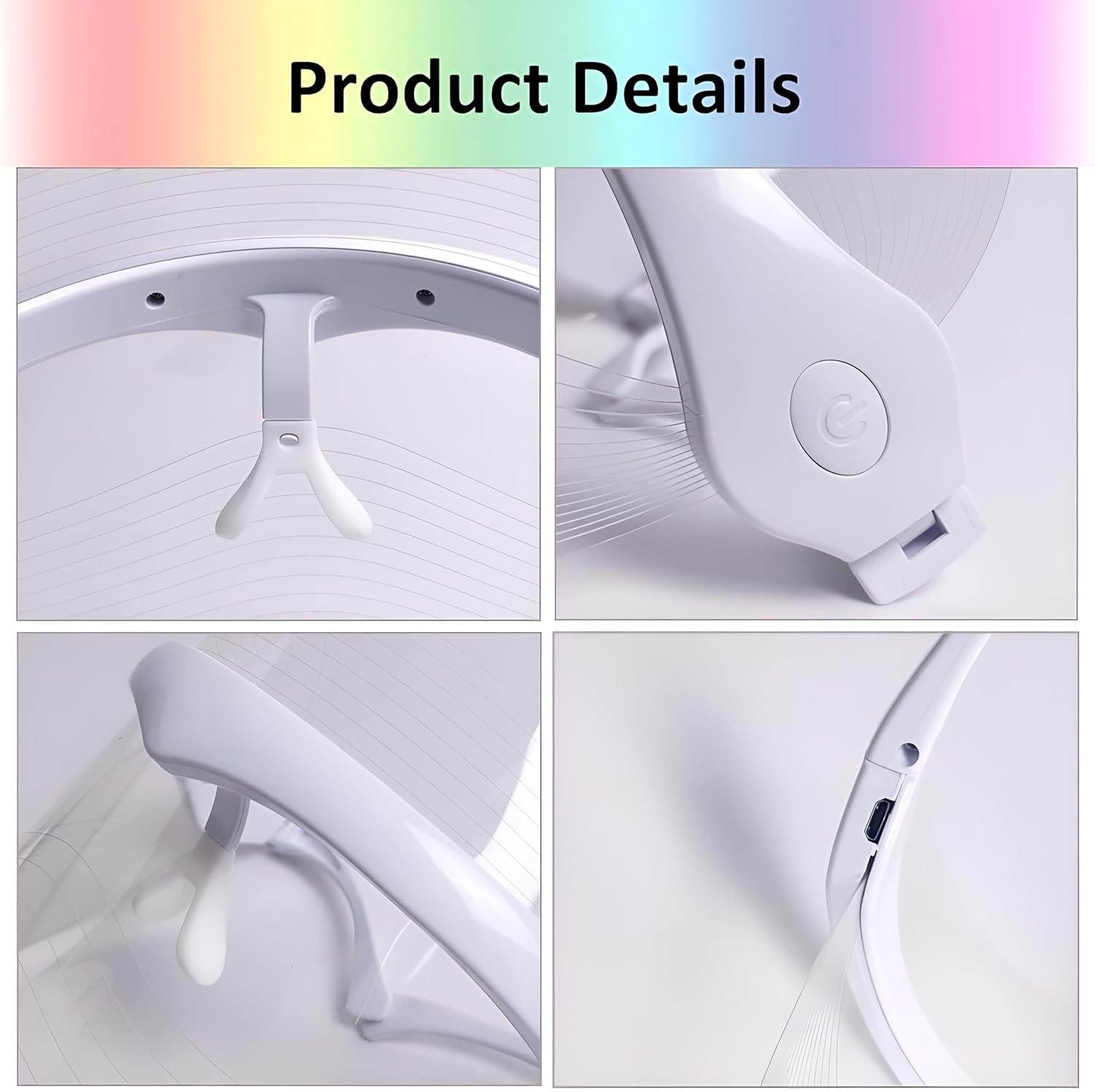 Zorill 7-Color LED Light Therapy Mask – Skin Rejuvenation, Anti-Aging, Acne & Scar Treatment, Facial Tightening – Non-Invasive Photon Mask for Glowing Skin