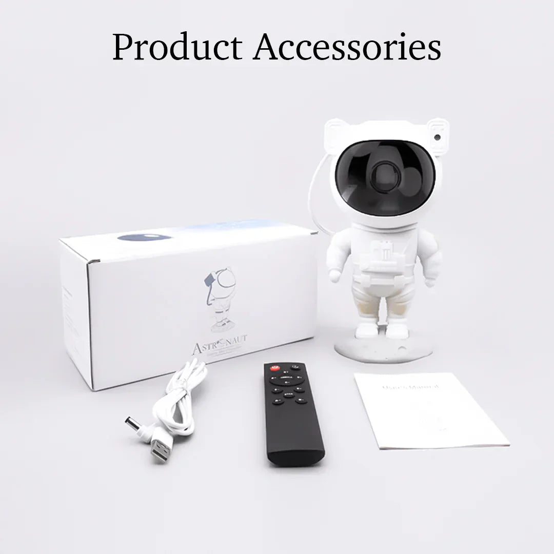 AstroBoy: Galaxy Aura Laser Stars Cosmos Projector USB Powered with Timer & Remote Ambient Night Light & Lamp