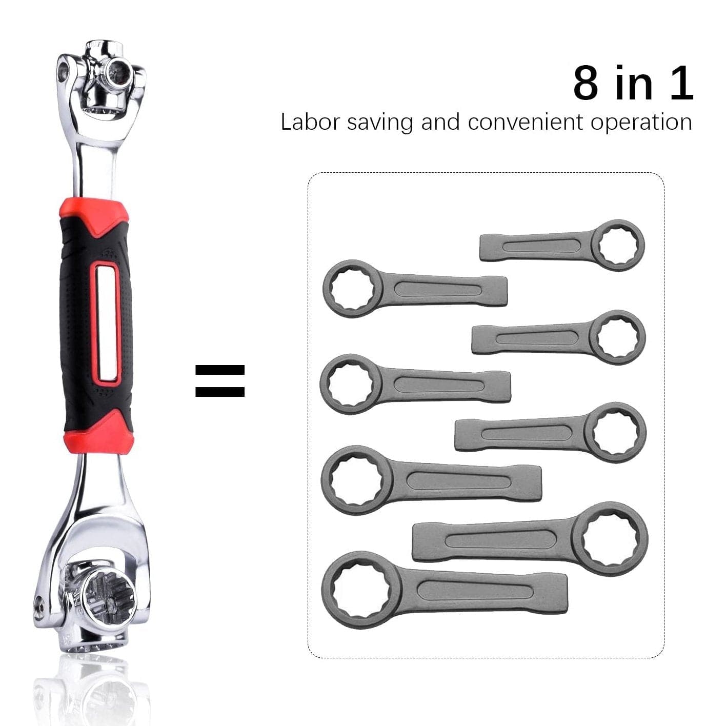 ZAAVIO Spanner The 48-in-1 Stainless Steel Universal Wrench