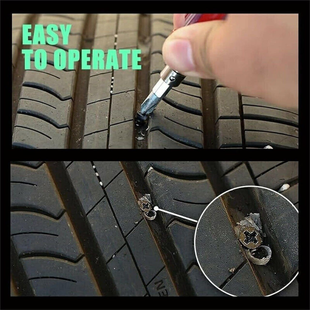 10 pcs Tyre Repair Screw, Self-Service Tire Repair Nail, Puncture Repair Nail