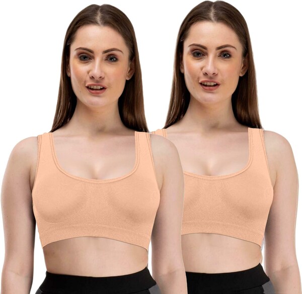 Womens Multicolor Air Bra (Pack of 3)